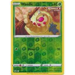 Chilling Reign - 001/198 - Weedle Reverse Holo