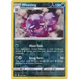 Chilling Reign - 095/198 - Weezing Reverse Holo