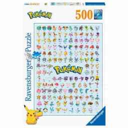 Puslespill - Ravensburger - Pokemon 500 brikker