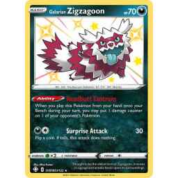 Shining Fates - SV078/SV122 - Galarian Zigzagoon