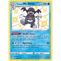 Shining Fates - SV021/SV122 - Galarian Mr. Rime