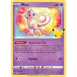 Celebrations - 011/025 - Mew Holo