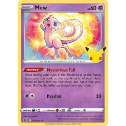 Celebrations - 011/025 - Mew Holo