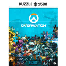 Puslespill - Overwatch: Heroes Collage - 1500 brikker