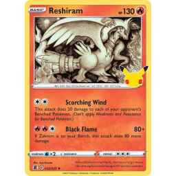 Celebrations - 002/025 - Reshiram Holo