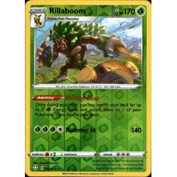 Shining Fates - 013/072 - Rillaboom Reverse Holo