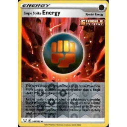 Battle Styles - 141/163 - Single Strike Energy Reverse Holo