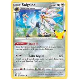 Celebrations - 021/025 - Solgaleo Holo