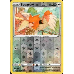 Battle Styles - 111/163 - Spearow Reverse Holo