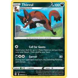 Shining Fates - 048/072 - Thievul Holo