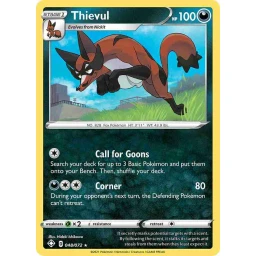 Shining Fates - 048/072 - Thievul Holo
