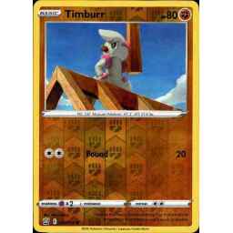 Battle Styles - 073/163 - Timburr Reverse Holo