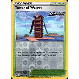 Battle Styles - 138/163 - Tower Of Waters Reverse Holo