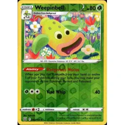 Battle Styles - 002/163 - Weepinbell Reverse Holo