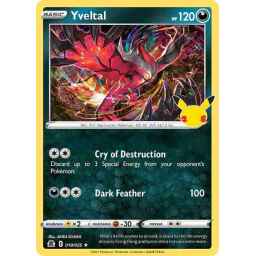 Celebrations - 019/025 - Yveltal Holo