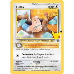 Celebrations - 20/111 - Cleffa Holo