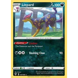 Darkness Ablaze - 107/189 - Liepard - Rare