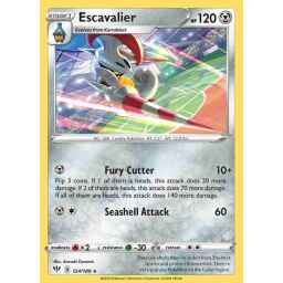 Darkness Ablaze - 124/189 - Escavalier - Rare