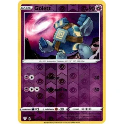 Darkness Ablaze - 076/189 - Golett - Reverse Holo