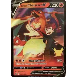 Black Star Promo - SWSH133 - Lance's Charizard V