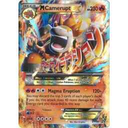M Camerupt EX - XY198 - Promo
