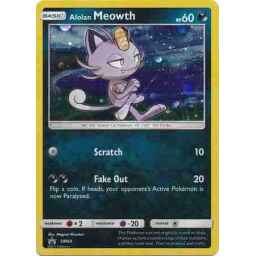 Alolan Meowth - SM43 - Holo Promo