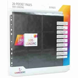 Gamegenic - 24-Pocket Sideloading Pages - 10 pages