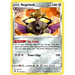 Rebel Clash - 135/192 - Aegislash - Rare