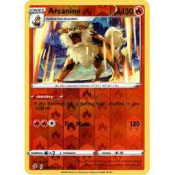 Rebel Clash - 028/192 - Arcanine - Reverse Holo
