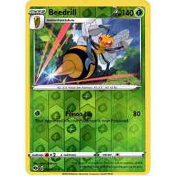 Champion's Path - 004/073 - Beedrill - Reverse Holo