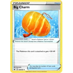 Sword & Shield - 158/202 - Big Charm