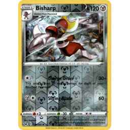 Sword & Shield - 134/202 - Bisharp - Reverse Holo
