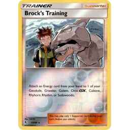 Hidden Fates - 055/068 - Brock's Training - Reverse Holo