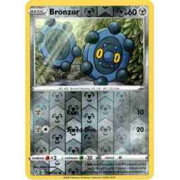 Rebel Clash - 129/192 - Bronzor - Reverse Holo