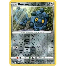 Rebel Clash - 129/192 - Bronzor - Reverse Holo