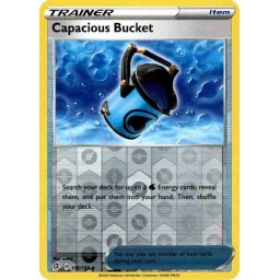 Rebel Clash - 156/192 - Capacious Bucket - Reverse Holo