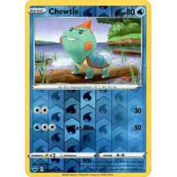 Sword & Shield - 060/202 - Chewtle - Reverse Holo