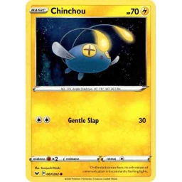 Sword & Shield - 067/202 - Chinchou