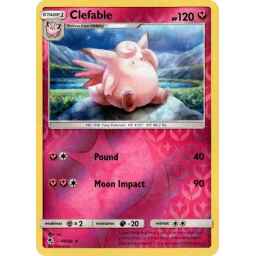 Hidden Fates - 040/068 - Clefable - Reverse Holo