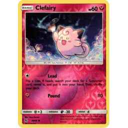 Hidden Fates - 038/068 - Clefairy - Reverse Holo