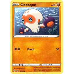 Sword & Shield - 112/202 - Clobbopus