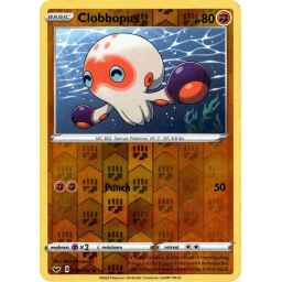 Sword & Shield - 112/202 - Clobbopus - Reverse Holo