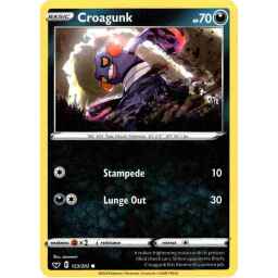 Sword & Shield - 123/202 - Croagunk