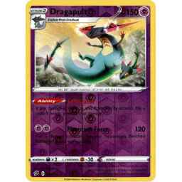 Rebel Clash - 091/192 - Dragapult - Reverse Holo