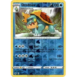 Sword & Shield - 061/202 - Drednaw - Reverse Holo