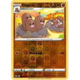 Sword & Shield - 093/202 - Dugtrio - Reverse Holo