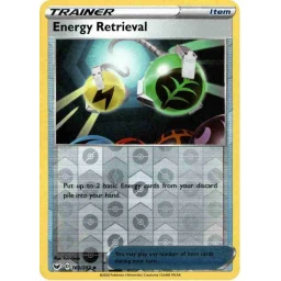 Sword & Shield - 160/202 - Energy Retrieval - Reverse Holo