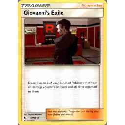 Hidden Fates - 057/068 - Giovanni's Exile
