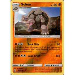 Hidden Fates - 035/068 - Golem - Reverse Holo