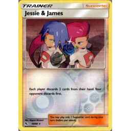 Hidden Fates - 058/068 - Jessie & James - Reverse Holo